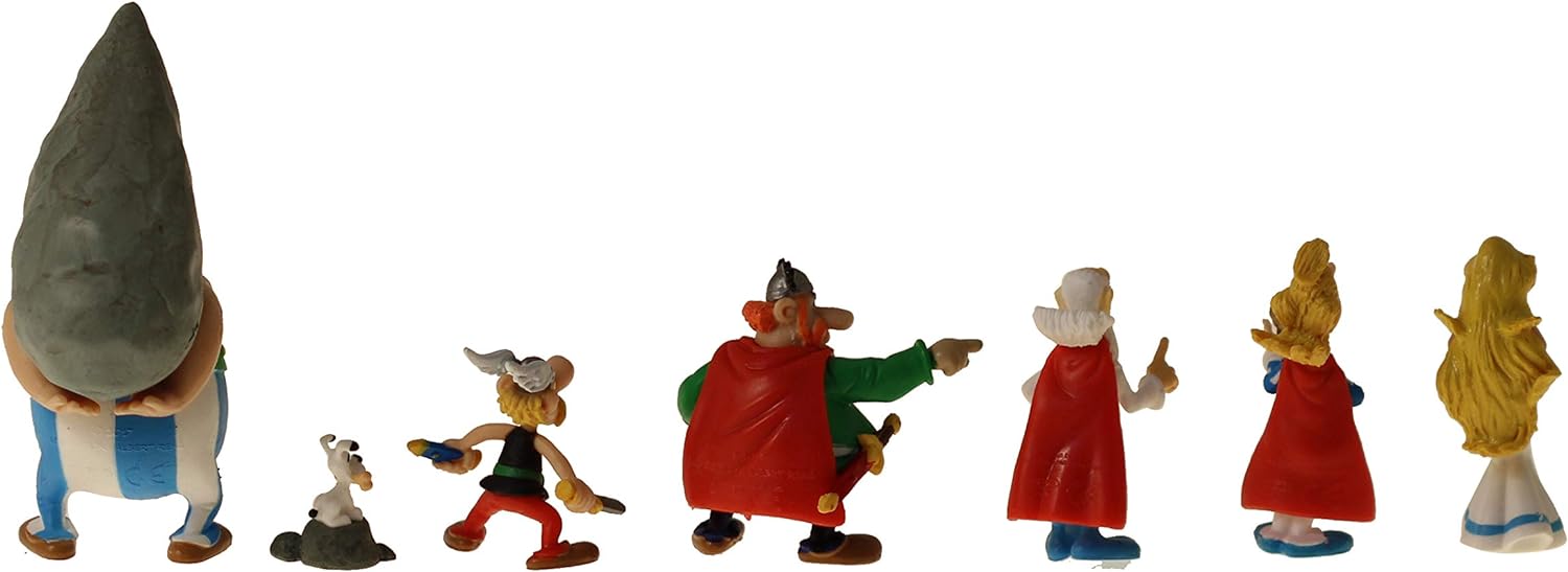 Plastoy SAS 70385 - Asterix Dorfbewohner - Tube (7 Figuren
