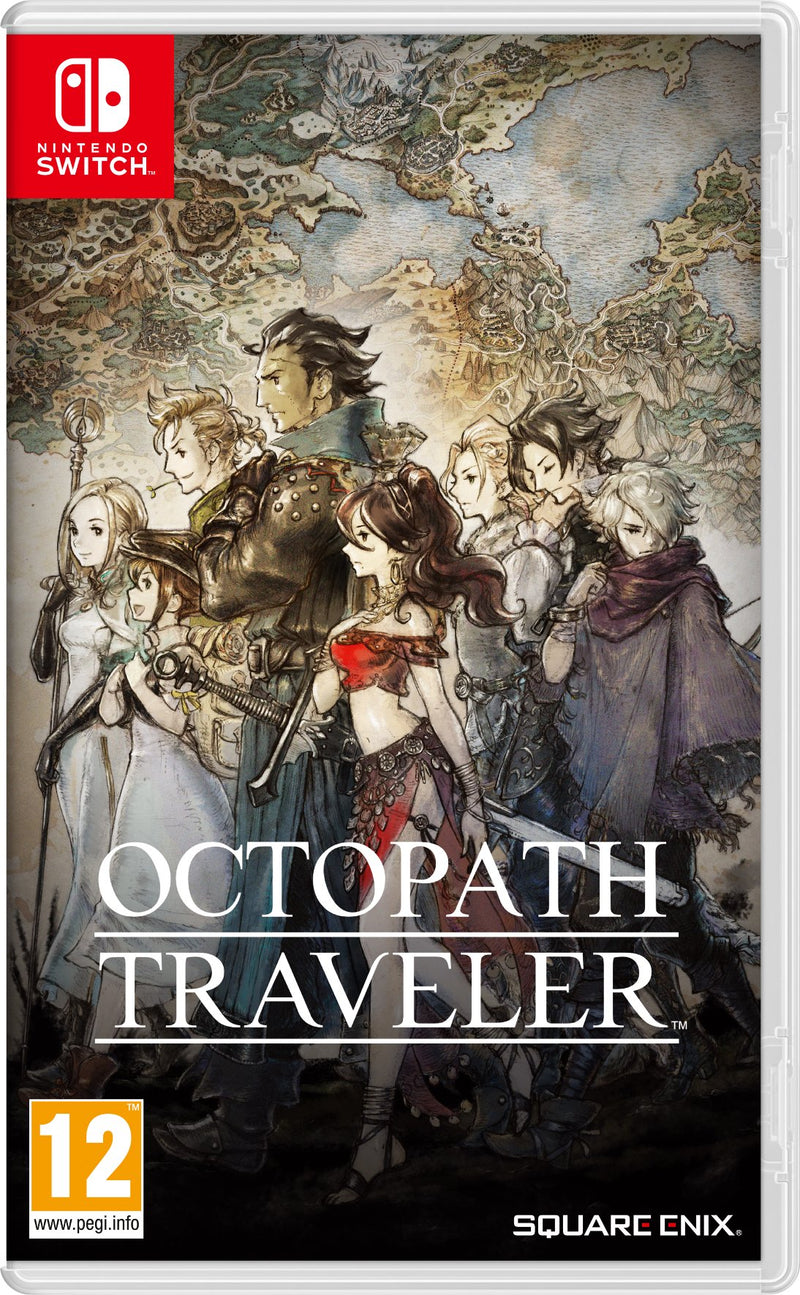 Octopath Traveler (Nintendo Switch) Switch - Game Cartridge Standard