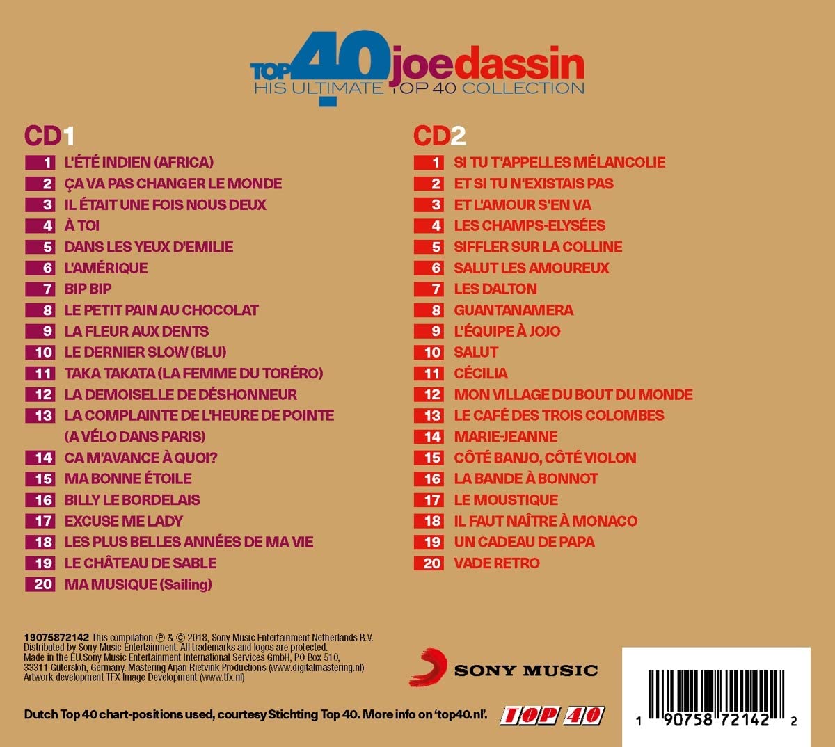 Top 40 - Joe Dassin