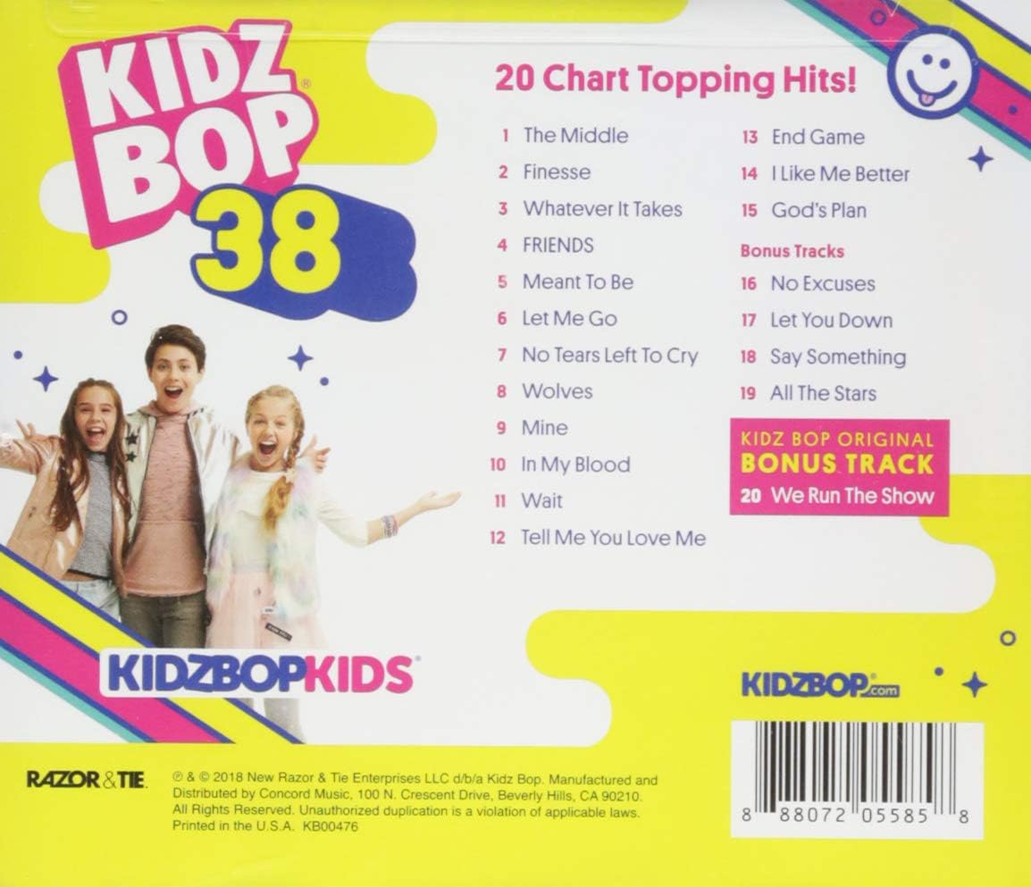 Kidz Bop 38 (+ 4 Bonus Tracks