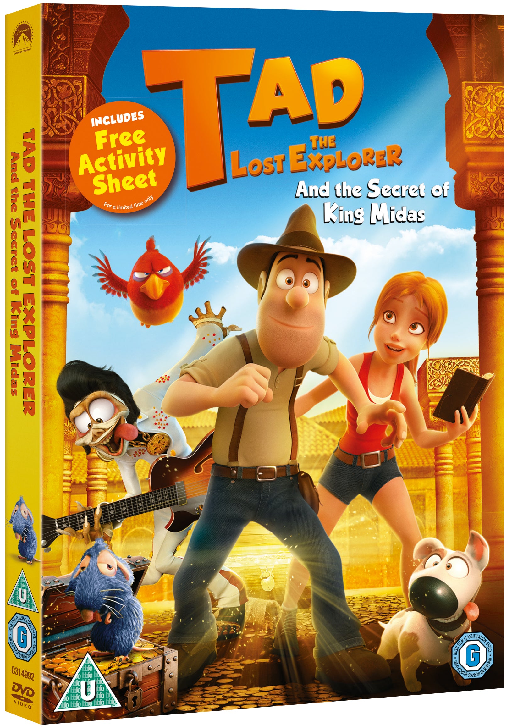 Tad the Lost Explorer and the Secret of King Midas