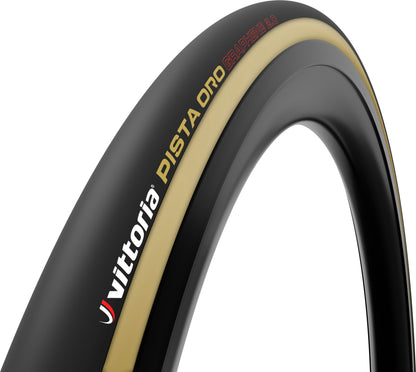 Vittoria Pista Oro 19-28'' Black Tan G2.0 Tubular Tyre