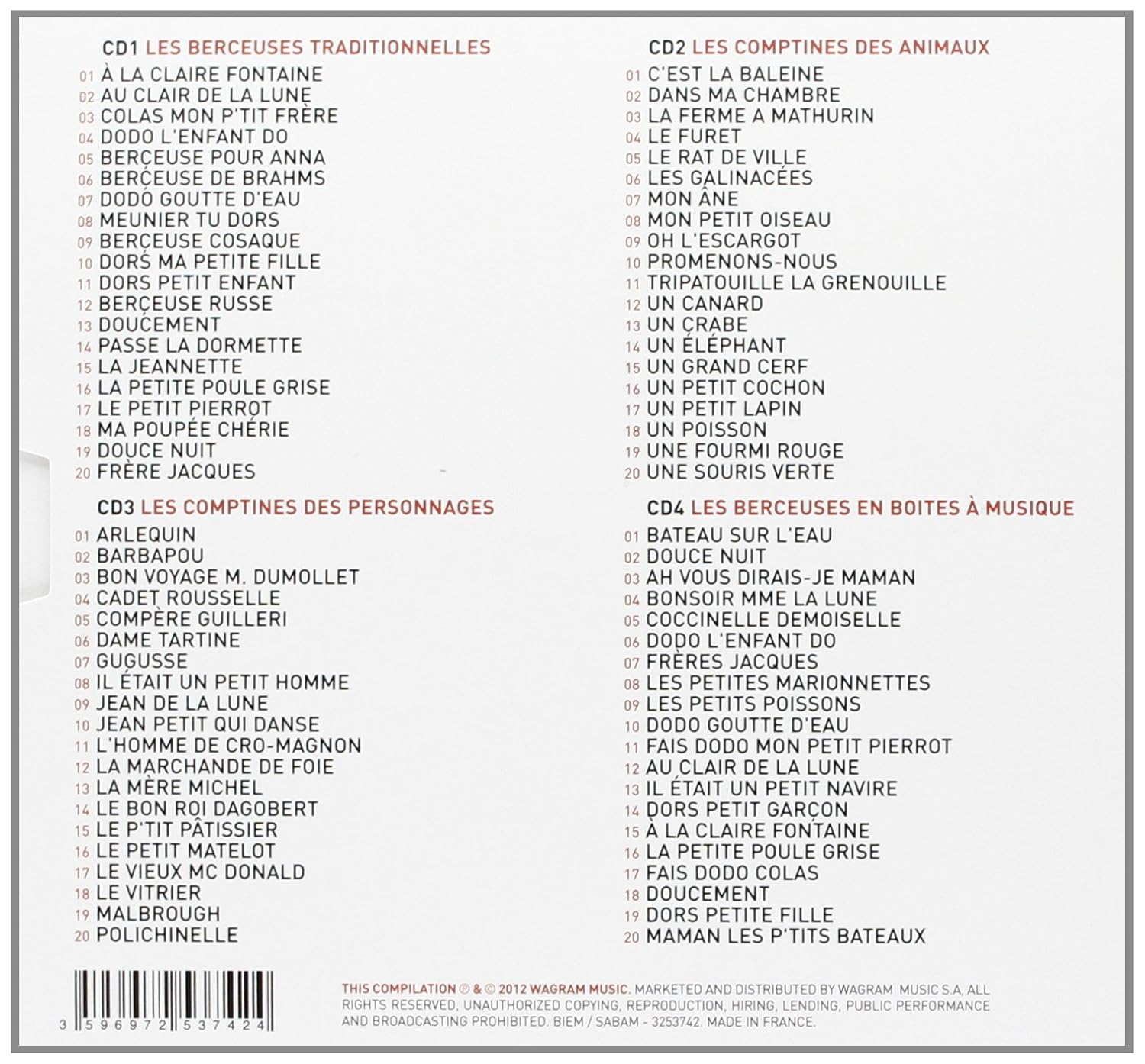 Spirit of Comptines & Berceuses
