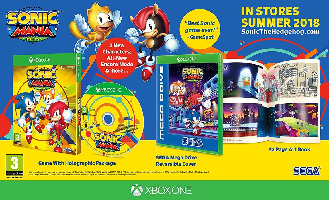 Sonic Mania Plus (Xbox One