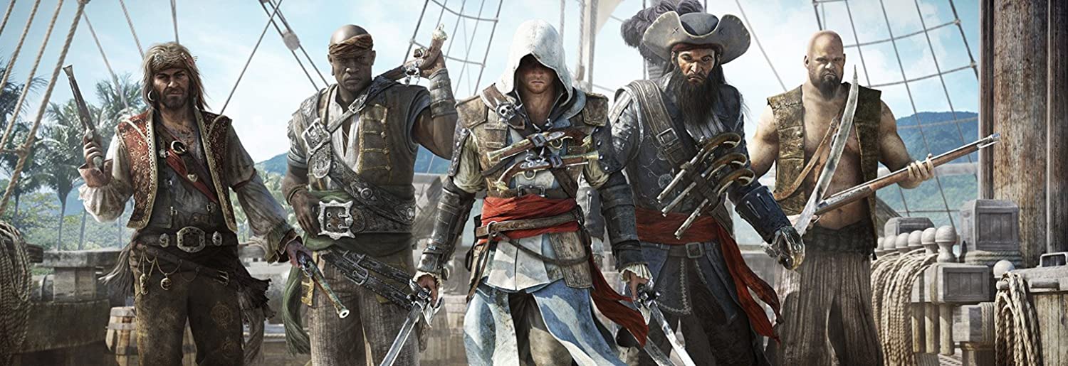 Assassin's Creed Playstation Hits Black Flag (PS4) & Assassins Creed Unity (PS4