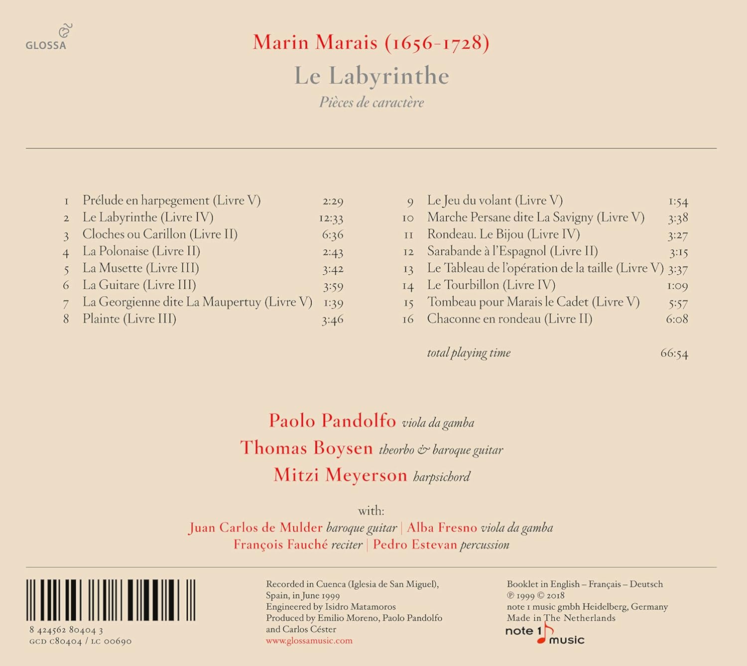 Marais: Le Labyrinthe