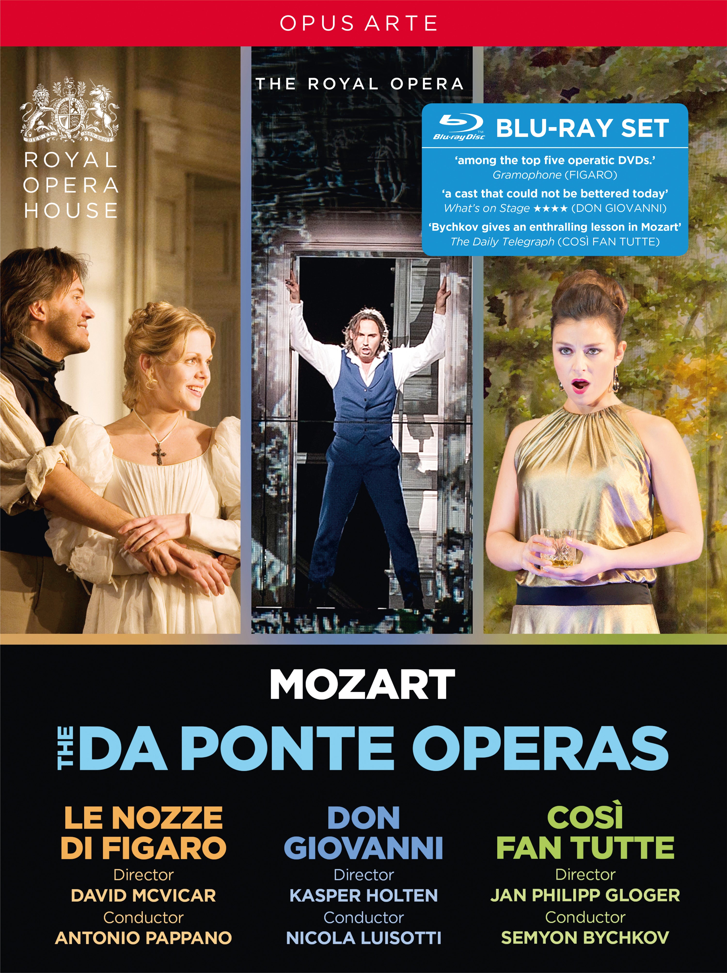 Mozart: The Da Ponte Operas - Royal Opera House