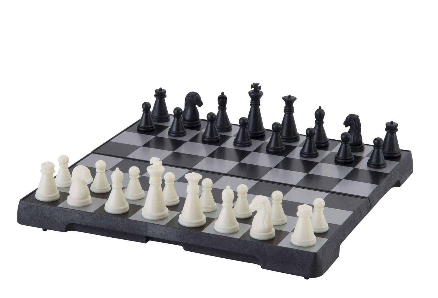 Engelhart - 200711-200712- Travel Magnetic Chess Game 16 cm / 24 cm (16 cm x 16 cm)