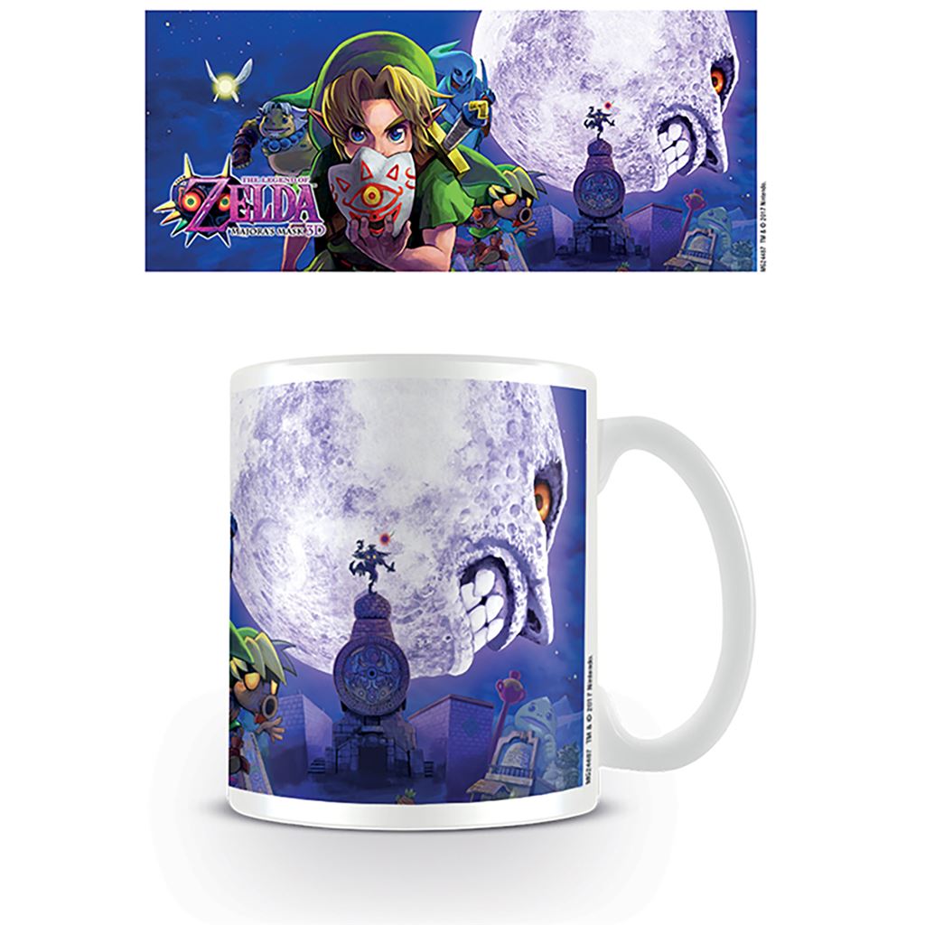 Pyramid MG24487 The Legend of Zelda Majora's Mask Moon Ceramic Mug, Porcelain, Multi-Colour