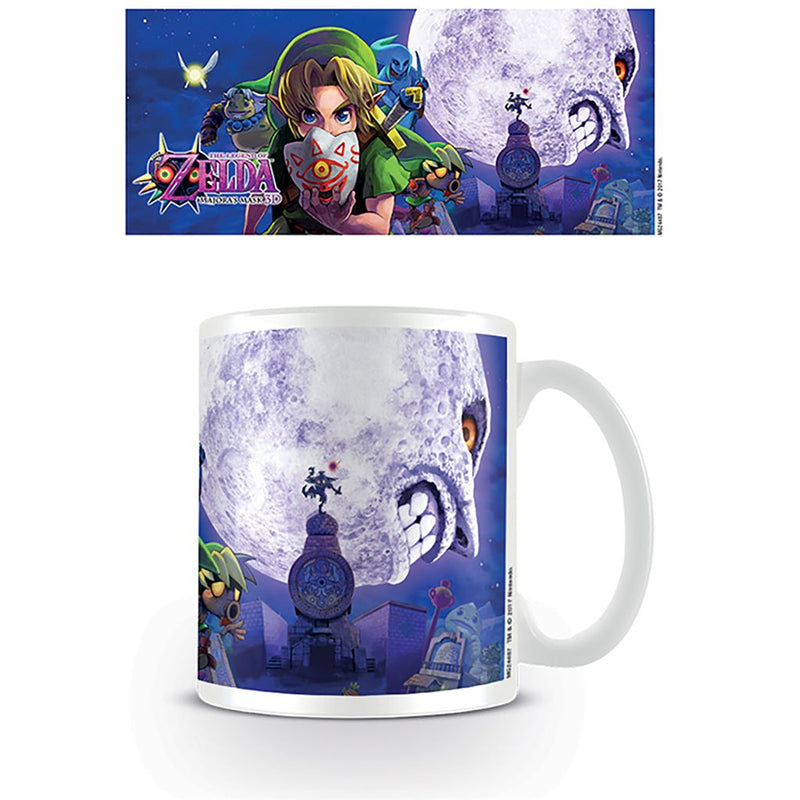 Pyramid MG24487 The Legend of Zelda Majora's Mask Moon Ceramic Mug, Porcelain, Multi-Colour