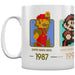 Pyramid International Super Mario (Dates) Official Boxed Ceramic Coffee/Tea Mug, Paper, Multi-Colour, 1 Count (Pack of 1