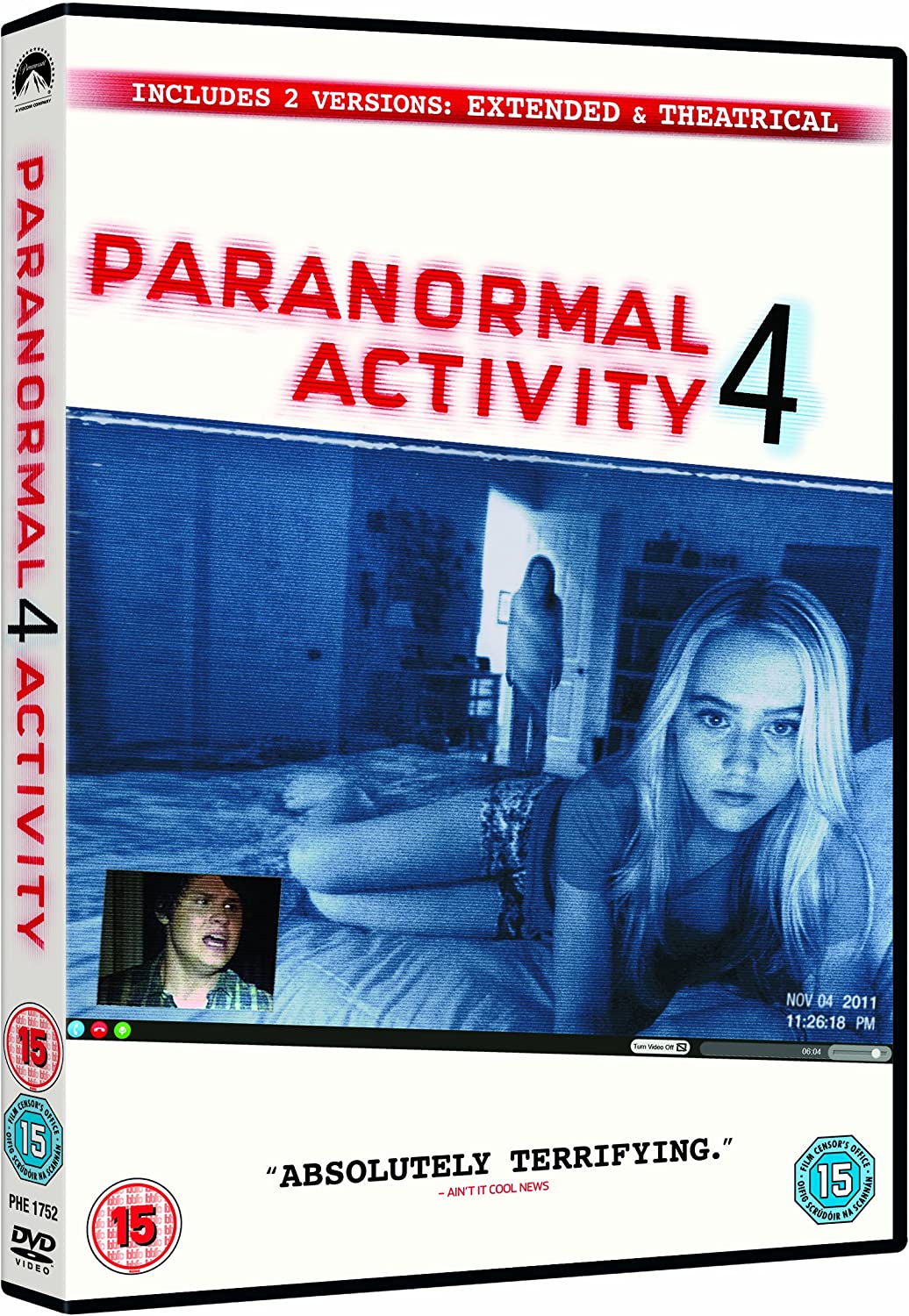 Paranormal Activity 4 (Theatrical and Extended Versions)