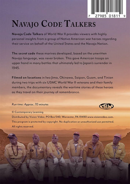 Navajo Code Talkers of World War II