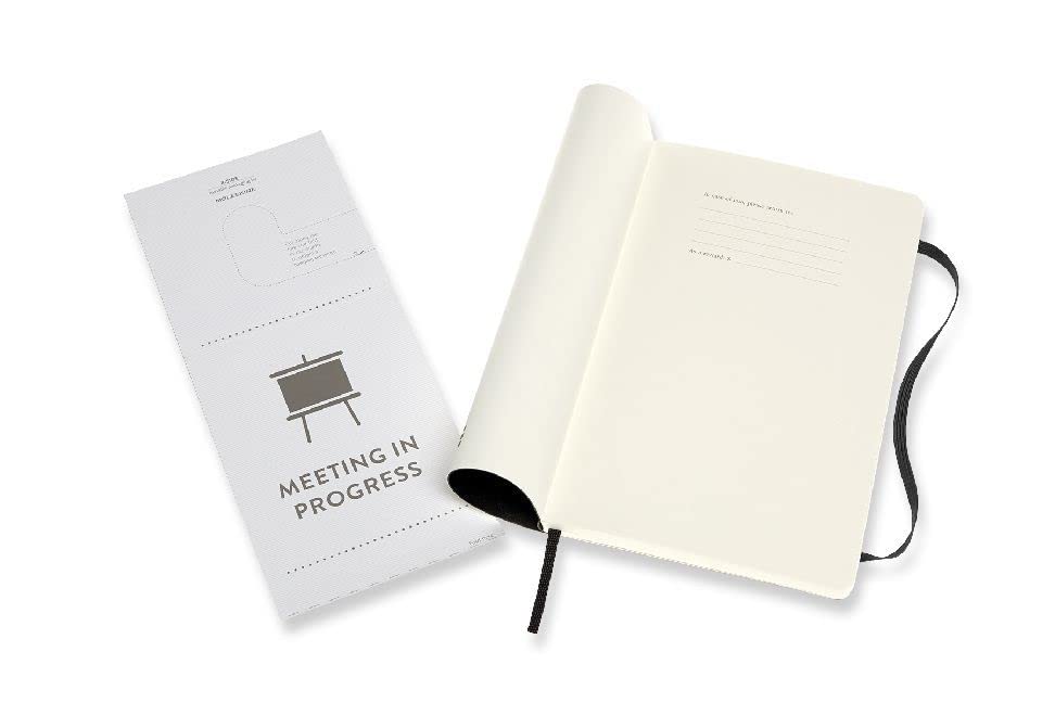 Moleskine PROPFNTB3SBK Large Pro Soft Notebook, Black