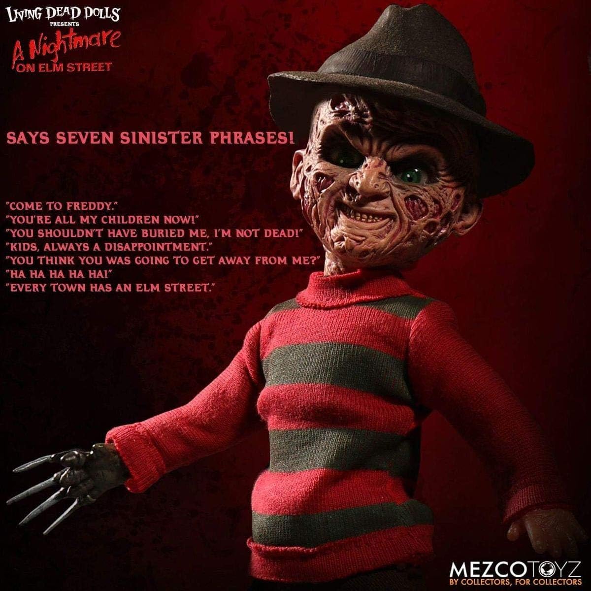 Marvel LDD Presents A Nightmare On Elm Street Puppe Freddy Krüger