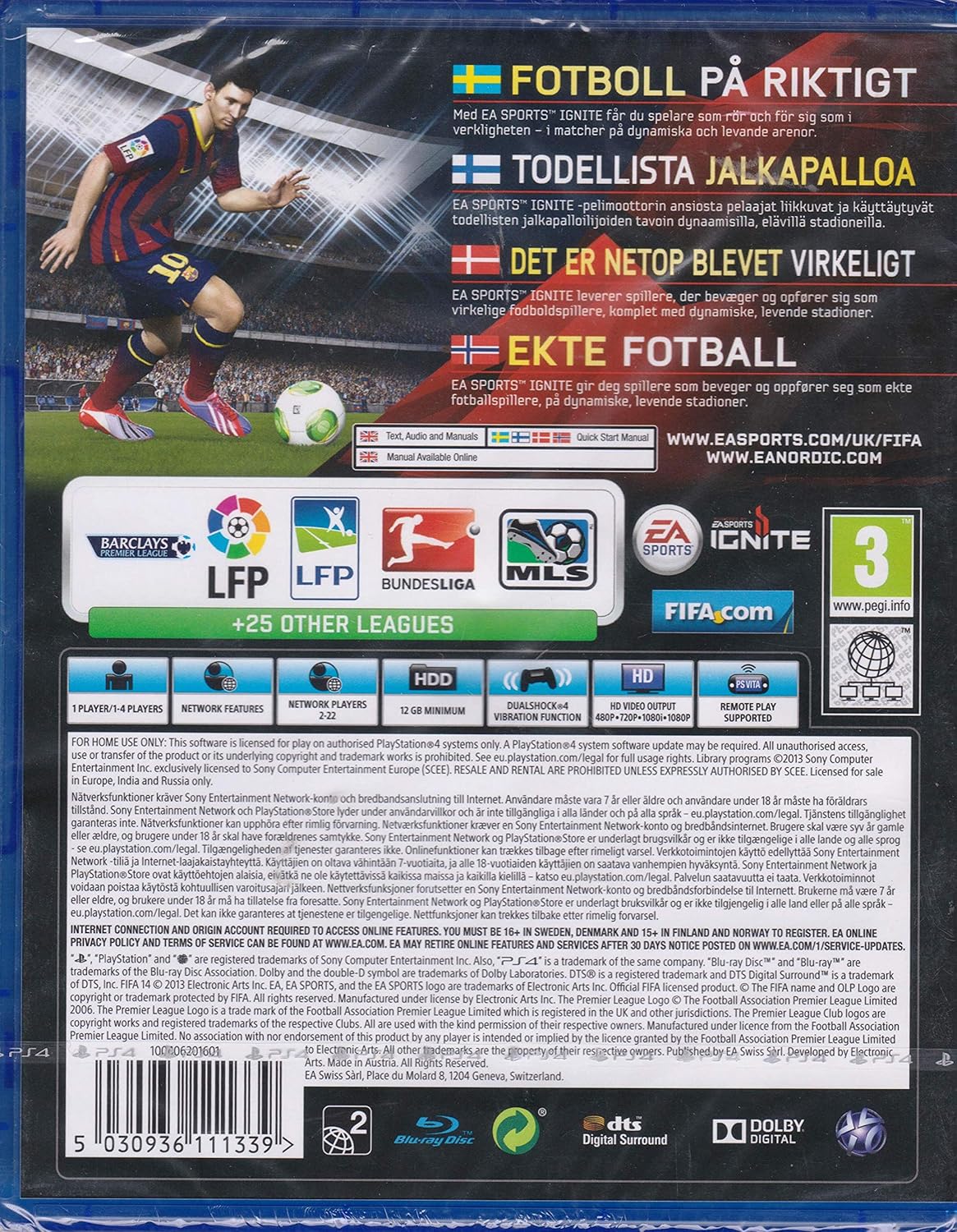 DVD - FIFA 14 (1 DVD