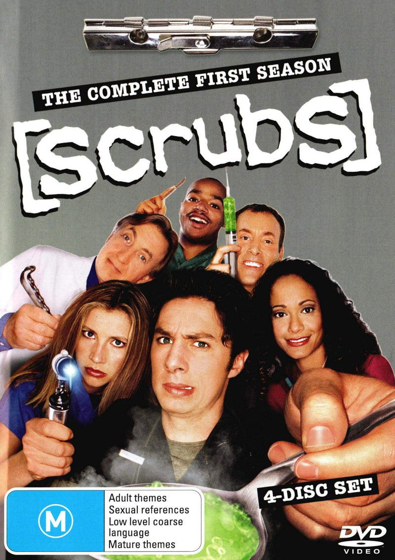 Scrubs - The Complete 1st Season (4 Disc Set