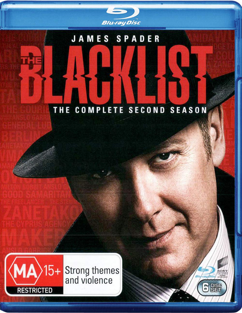 TV SERIES - THE BLACKLIST: THE COMPLETE SECOND SEASON (6 BLU-RAY