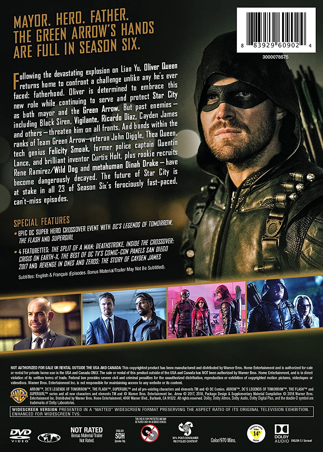 Arrow: The Complete Sixth Season