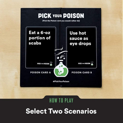 Pick Your Poison Card Game: The “What Would You Rather Do?” Game - After Dark Edition