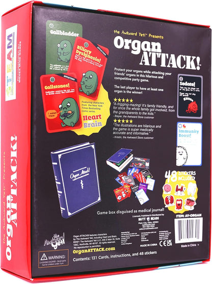 The Awkward Yeti Combo Pack: Organ Attack! & Anxiety Attack!