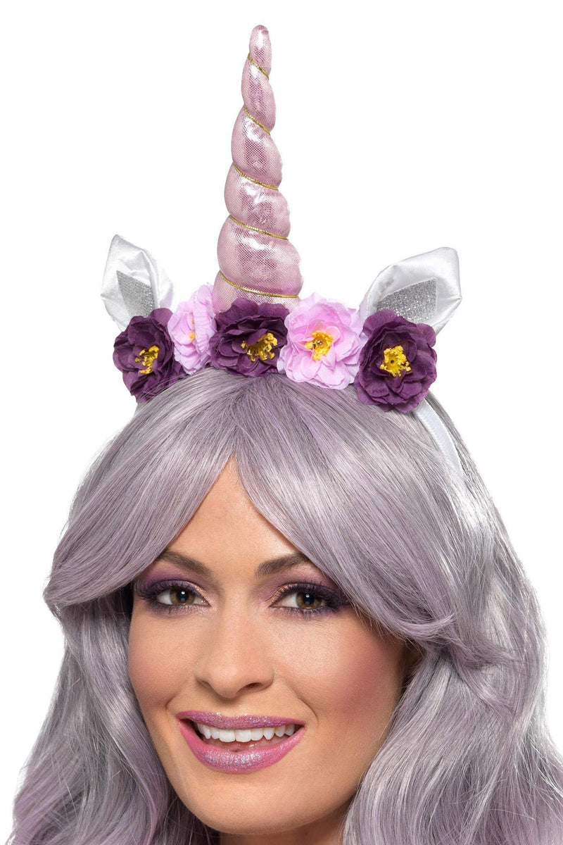 Smiffys Unicorn Headband, Multi-Coloured