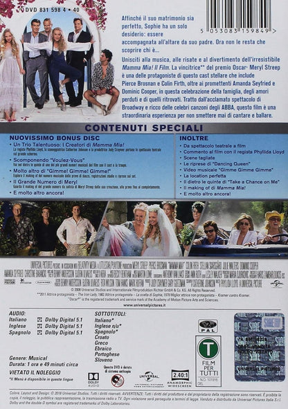 Dvd - Mamma Mia! (10Th Anniversary Edition) (2 Dvd) (1 DVD)