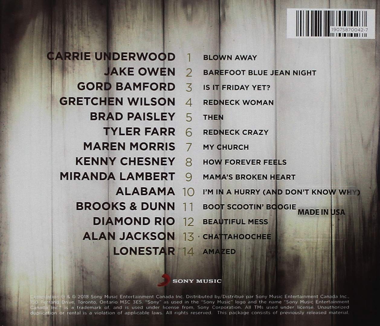 Country Smash Hits