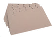 Q-Connect Guide Card 203x127mm A-Z Buff (25 Pack