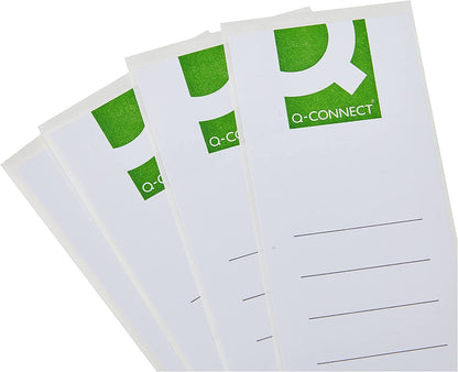 Q CONNECT LEVER ARCH SPINE LABELS PK10
