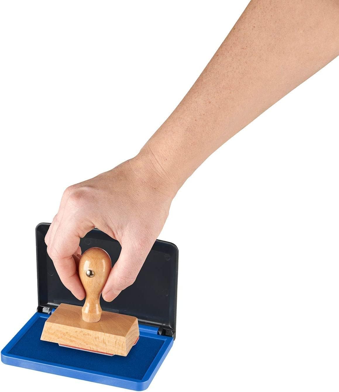 COLOP Micro 2 Stamp Pad - Blue | 109670 | Rubber Stamp Pad 110x70mm | Ink Pad for Traditional Rubber Stamps