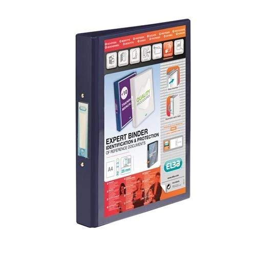 Elba A4 25mm Vision 2-Ring Binder - Blue