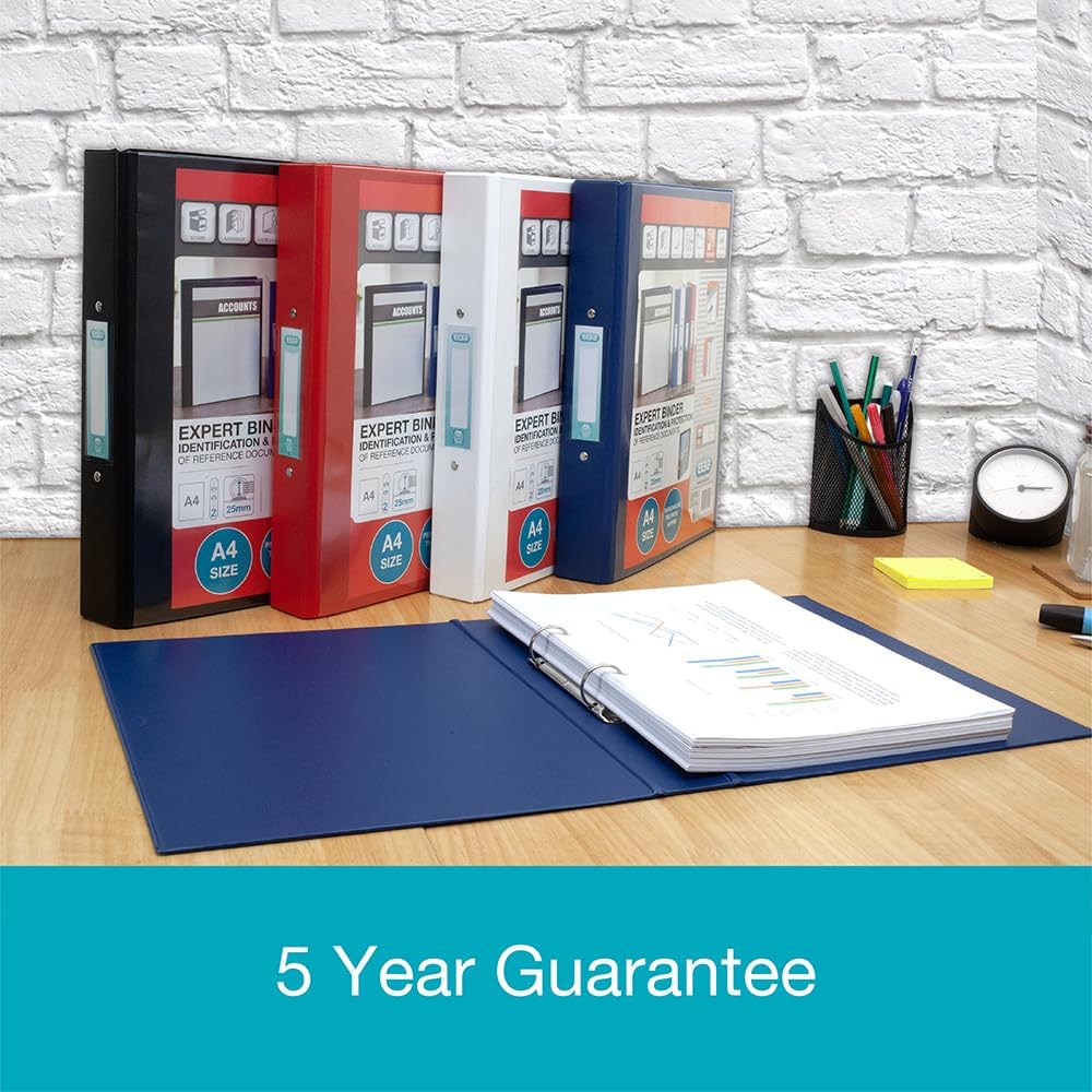 Elba 25mm A4 Bantex Vision 2-Ring Binder