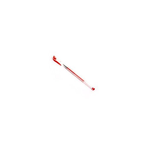 Ikon K2 Gel Grip Stick Roller Ball Pens Red Pack 10