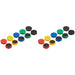 Q-Connect KF02643 Assorted 25mm Magnet (Pack of 20
