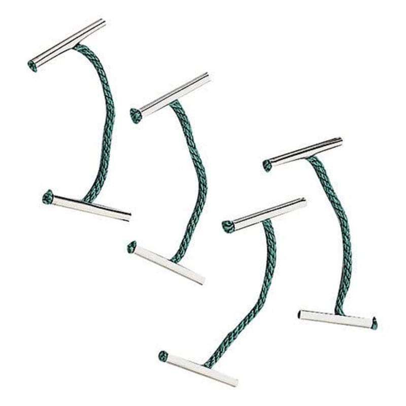 Q-Connect 152mm Metal Treasury Tag (Pack of 100),Green