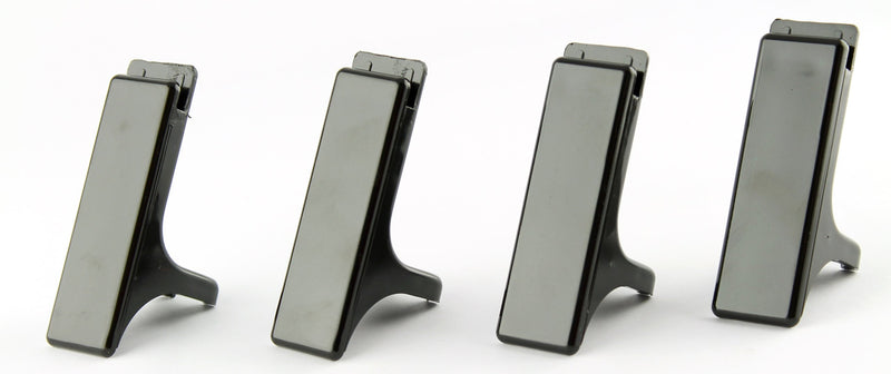 Q-Connect Executive Letter Tray Risers Black (Pack of 4