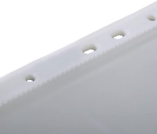 Q-Connect Delux Punched Pocket Top Opening Blue Strip A4 Clear (Pack of 25) KF01122