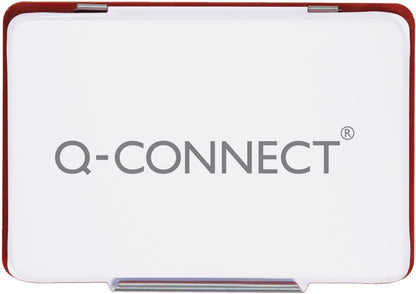 Q-Connect Large Stamp Pad Red KF15441