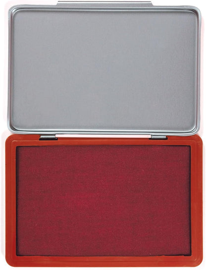 Q-Connect Large Stamp Pad Red KF15441