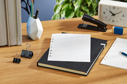 Filofax - Recambio de hojas para archivador (tamaño A5, a rayas), color blanco