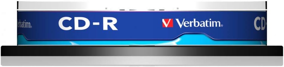 Verbatim CD-R Extra Protection, CD-Rohlinge mit 700 MB Datenspeicher, ideal für Foto- und Video-Aufnahmen, kompatibel mit jedem konventionellen CD-Laufwerk, 10er Pack Spindel