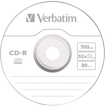 Verbatim CD-R Extra Protection, CD-Rohlinge mit 700 MB Datenspeicher, ideal für Foto- und Video-Aufnahmen, kompatibel mit jedem konventionellen CD-Laufwerk, 10er Pack Spindel