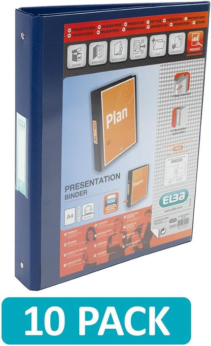 Elba Vision A4 25 mm 4 Ring Binder