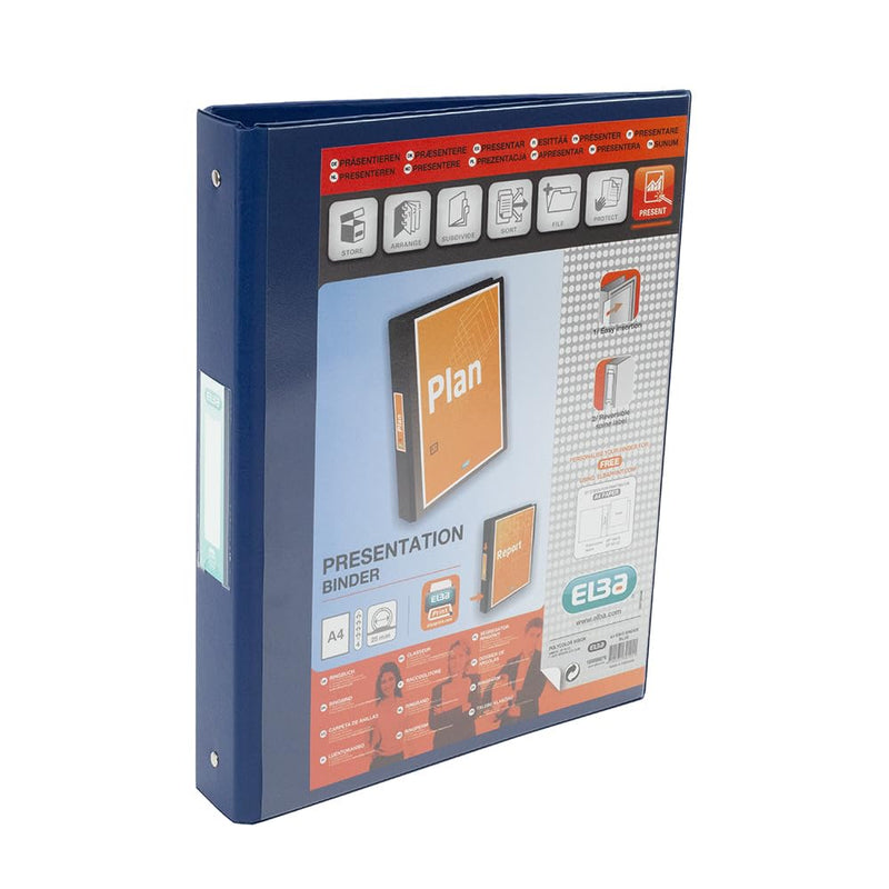 Elba Vision A4 25 mm 4 Ring Binder