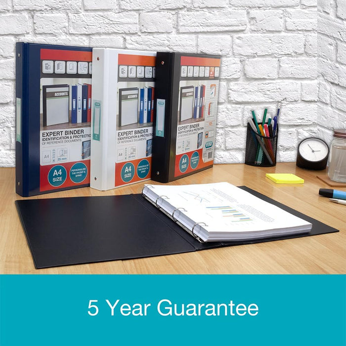 Elba Vision A4 25 mm 4 Ring Binder