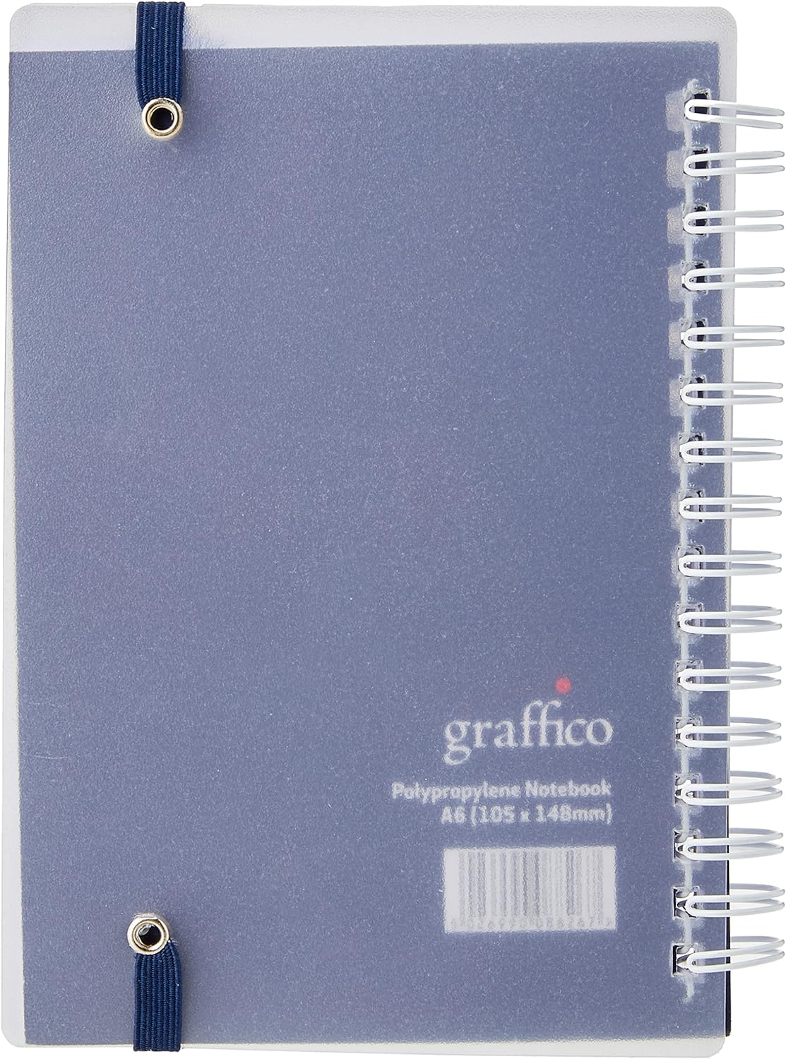 GRAFFICO A6 Twin Wire Polypropylene Notebook of 140 Pages (Pack of 1
