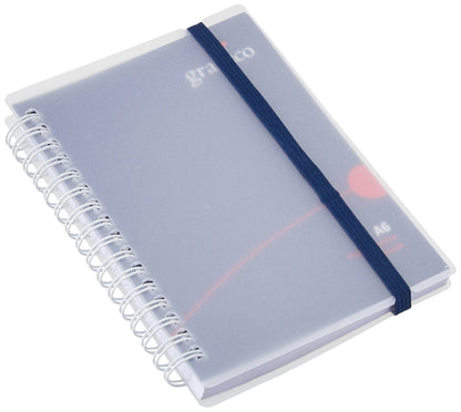 GRAFFICO A6 Twin Wire Polypropylene Notebook of 140 Pages (Pack of 1
