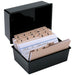 Q-Connect Card Index Box 152 x 102mm Black KF10010