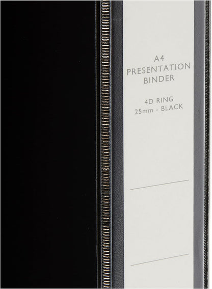 Q-Connect A4 25mm Presentation 4d-Ring Binder